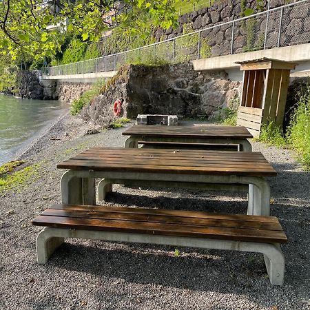 Villa Bootsmann Mit Spektakulaerer Seesicht Nahe Badestrand Vitznau Exterior foto